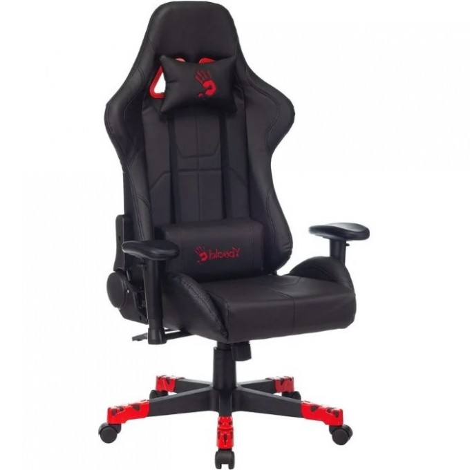 Кресло игровое A4TECH эко.кожа крестовина черное BLOODY GC-550 Кресло игровое A4TECH эко.кожа крестовина черное BLOODY GC-550