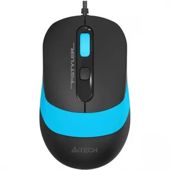 Мышь A4TECH BLOODY FSTYLER FM10 оптическая USB черно-синяя