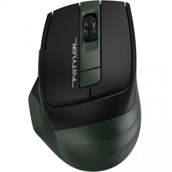 Мышь A4TECH BLOODY FSTYLER FB35 оптическая BT/Radio USB зелено-черная FB35 MIDLIGHT GREEN Мышь A4TECH BLOODY FSTYLER FB35 оптическая BT/Radio USB зелено-черная FB35 MIDLIGHT GREEN