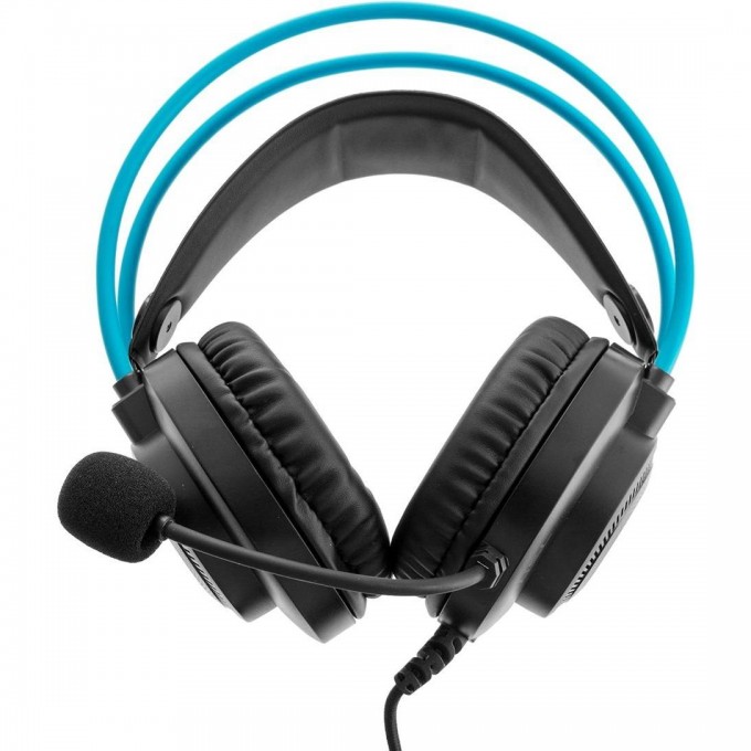 Наушники с микрофоном A4TECH BLOODY FSTYLER FH200I 1.8м накладные оголовье серо-синие FH200I BLUE Наушники с микрофоном A4TECH BLOODY FSTYLER FH200I 1.8м накладные оголовье серо-синие FH200I BLUE