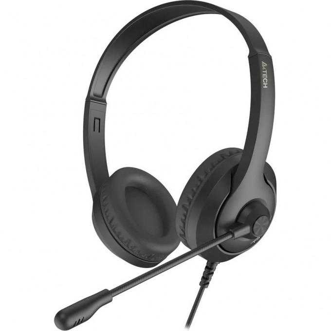 Гарнитура A4TECH FSTYLER FH100 для компьютера накладные черный FH100 (STONE BLACK) Гарнитура A4TECH FSTYLER FH100 для компьютера накладные черный FH100 (STONE BLACK)