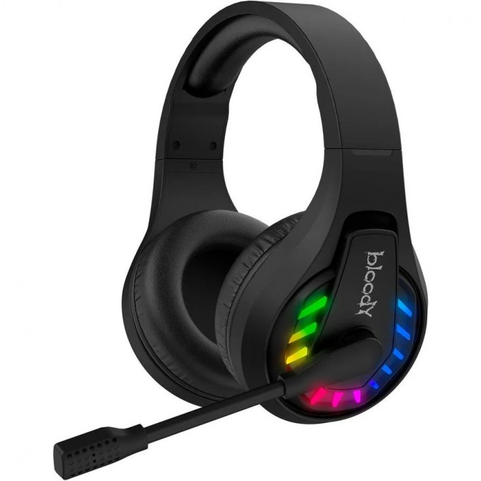 Гарнитура игровая A4TECH Bloody для компьютера мониторные bluetooth черный GR230 Гарнитура игровая A4TECH Bloody для компьютера мониторные bluetooth черный GR230