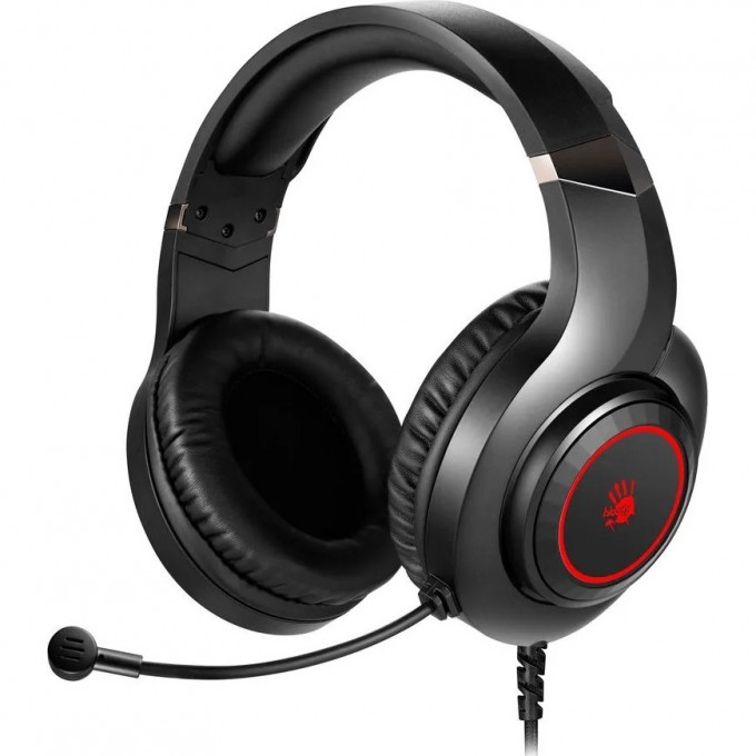 Гарнитура игровая A4TECH BLOODY G220 для компьютера мониторные черный G220 AUX3.5-4PIN + USB Гарнитура игровая A4TECH BLOODY G220 для компьютера мониторные черный G220 AUX3.5-4PIN + USB
