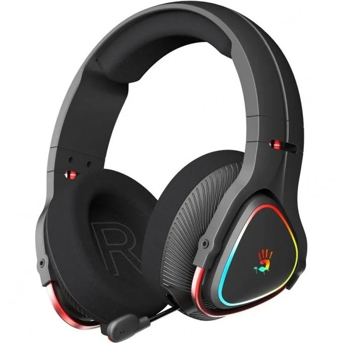 Гарнитура игровая A4TECH BLOODY MR710 мониторные беспроводные bluetooth радио черный MR710 BLACK Гарнитура игровая A4TECH BLOODY MR710 мониторные беспроводные bluetooth радио черный MR710 BLACK