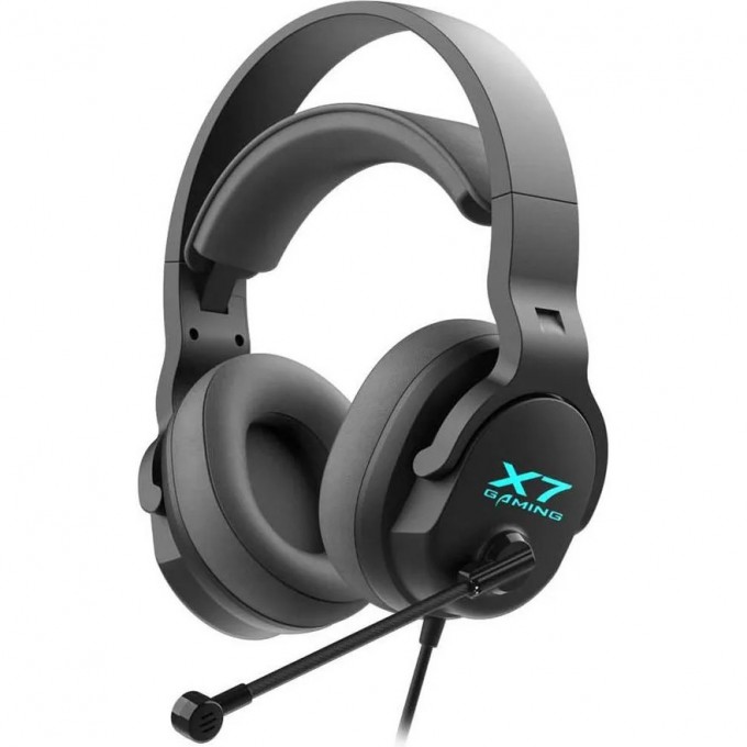 Гарнитура игровая A4TECH для компьютера и игровых консолей мониторные черный XH-720P Гарнитура игровая A4TECH для компьютера и игровых консолей мониторные черный XH-720P