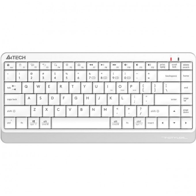 Клавиатура A4TECH FSTYLER FBK11 BLUETOOTH RADIO USB бело-серая FBK11 WHITE Клавиатура A4TECH FSTYLER FBK11 BLUETOOTH RADIO USB бело-серая FBK11 WHITE