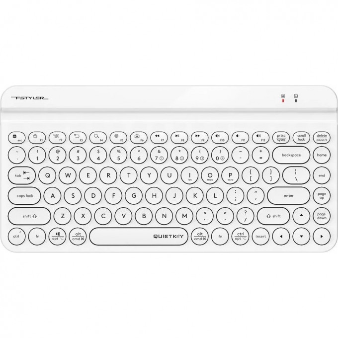 Клавиатура A4TECH FSTYLER FBK30 BLUETOOTH RADIO USB белая FBK30 WHITE Клавиатура A4TECH FSTYLER FBK30 BLUETOOTH RADIO USB белая FBK30 WHITE