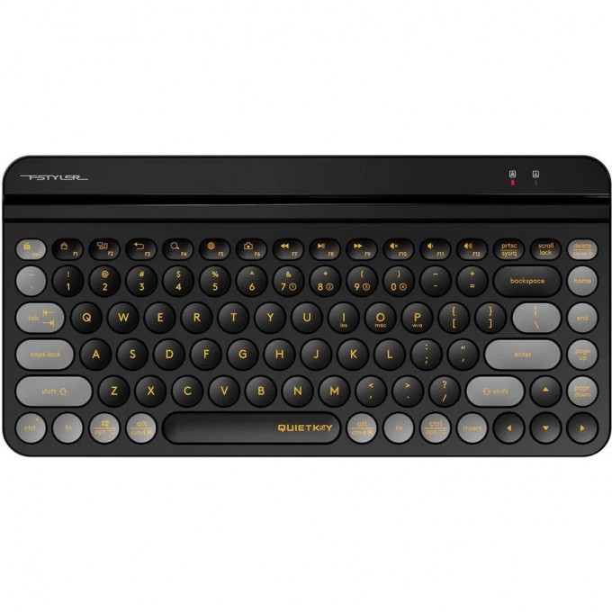 Клавиатура A4TECH FSTYLER FBK30 BLUETOOTH RADIO USB черно-серая FBK30 BLACKCURRANT Клавиатура A4TECH FSTYLER FBK30 BLUETOOTH RADIO USB черно-серая FBK30 BLACKCURRANT