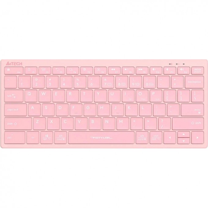 Клавиатура A4TECH FSTYLER FBX51C MULTIMEDIA SLIM BLUETOOTH RADIO USB розовая FBX51C PINK Клавиатура A4TECH FSTYLER FBX51C MULTIMEDIA SLIM BLUETOOTH RADIO USB розовая FBX51C PINK