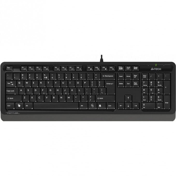 Клавиатура A4TECH FSTYLER FK10 USB черно-серая FK10 GREY Клавиатура A4TECH FSTYLER FK10 USB черно-серая FK10 GREY