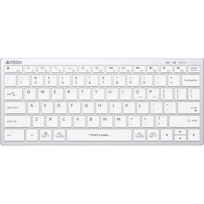 Клавиатура A4TECH FSTYLER FX51 USB белая FX51 WHITE Клавиатура A4TECH FSTYLER FX51 USB белая FX51 WHITE