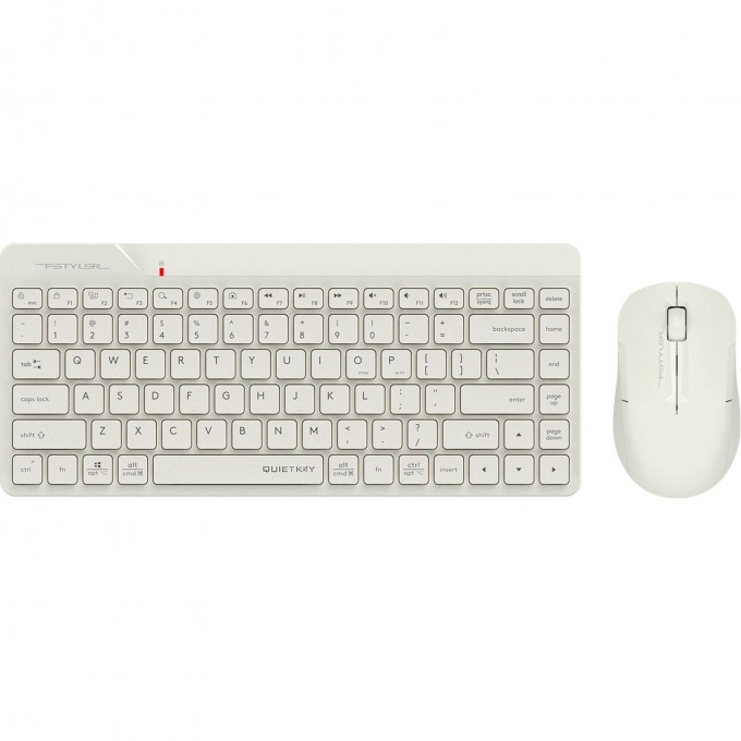 Клавиатура + мышь A4TECH FSTYLER FG2200 AIR беспроводная slim USB бежевый FG2200 AIR BEIGE Клавиатура + мышь A4TECH FSTYLER FG2200 AIR беспроводная slim USB бежевый FG2200 AIR BEIGE