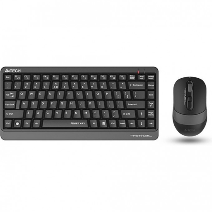 Клавиатура + мышь A4TECH FSTYLER MULTIMEDIA USB беспроводная черный/серый FGS1110Q Клавиатура + мышь A4TECH FSTYLER MULTIMEDIA USB беспроводная черный/серый FGS1110Q
