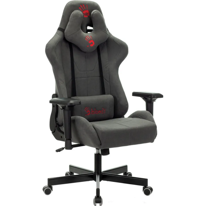 Кресло игровое A4TECH крестовина металл серое BLOODY GC-700 Кресло игровое A4TECH крестовина металл серое BLOODY GC-700
