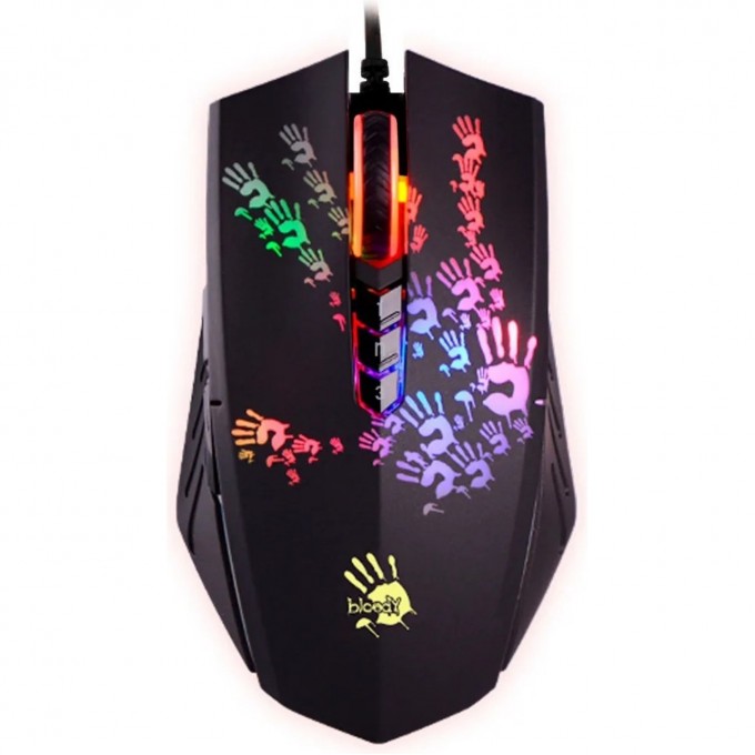 Мышь A4TECH BLOODY A60A оптическая 6200dpi черный A60 ACTIVATED Мышь A4TECH BLOODY A60A оптическая 6200dpi черный A60 ACTIVATED