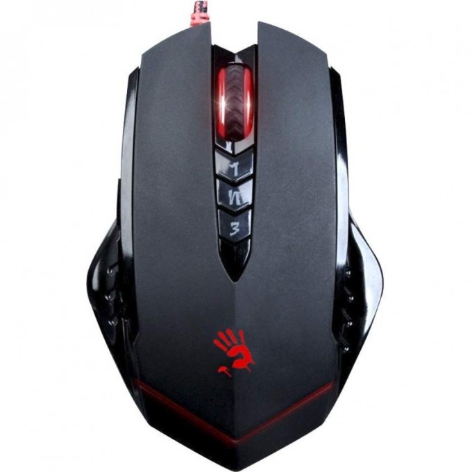 Мышь A4TECH BLOODY черный оптическая (12000dpi) USB 8but V8M MAX Мышь A4TECH BLOODY черный оптическая (12000dpi) USB 8but V8M MAX
