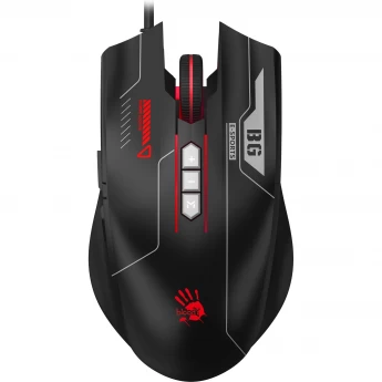 Мышь A4TECH BLOODY ES7 черный оптическая (6000dpi) USB (7but)