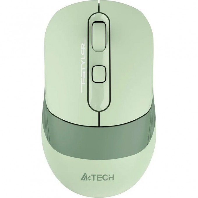 Мышь A4TECH FSTYLER FB10C оптическая беспроводная USB зеленый FB10C MATCHA GREEN Мышь A4TECH FSTYLER FB10C оптическая беспроводная USB зеленый FB10C MATCHA GREEN