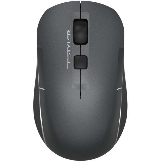 Мышь A4TECH FSTYLER FB26CS AIR беспроводная для ноутбука 2000dpi BT/Radio USB серый/черный FB26CS AIR SMOKY GREY Мышь A4TECH FSTYLER FB26CS AIR беспроводная для ноутбука 2000dpi BT/Radio USB серый/черный FB26CS AIR SMOKY GREY