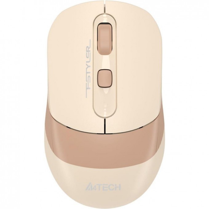Мышь A4TECH FSTYLER FG10CS AIR оптическая для ноутбука беспроводная USB 2000dpi бежевый/коричневый FG10CS AIR CAFE LATTE Мышь A4TECH FSTYLER FG10CS AIR оптическая для ноутбука беспроводная USB 2000dpi бежевый/коричневый FG10CS AIR CAFE LATTE