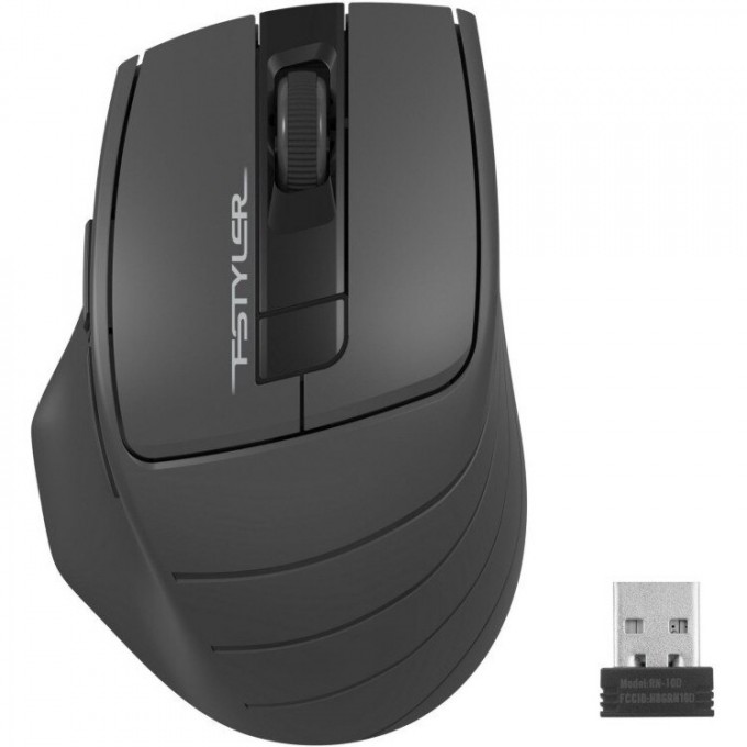Мышь A4TECH FSTYLER FG30S оптическая беспроводная USB серый FG30S GREY Мышь A4TECH FSTYLER FG30S оптическая беспроводная USB серый FG30S GREY