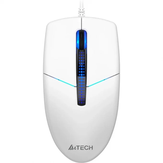 Мышь A4TECH USB оптическая 1200dpi белый N-530S Мышь A4TECH USB оптическая 1200dpi белый N-530S