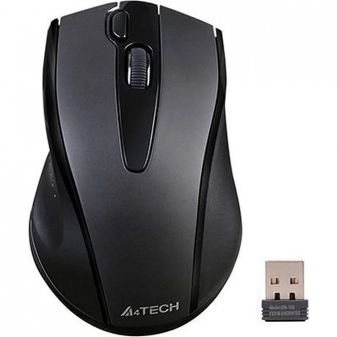 Мышь A4TECH V-TRACK оптическая беспроводная USB1.1 черная G9-500F Мышь A4TECH V-TRACK оптическая беспроводная USB1.1 черная G9-500F